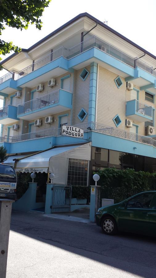 Hotel Villa Podgora Rímini Exterior foto